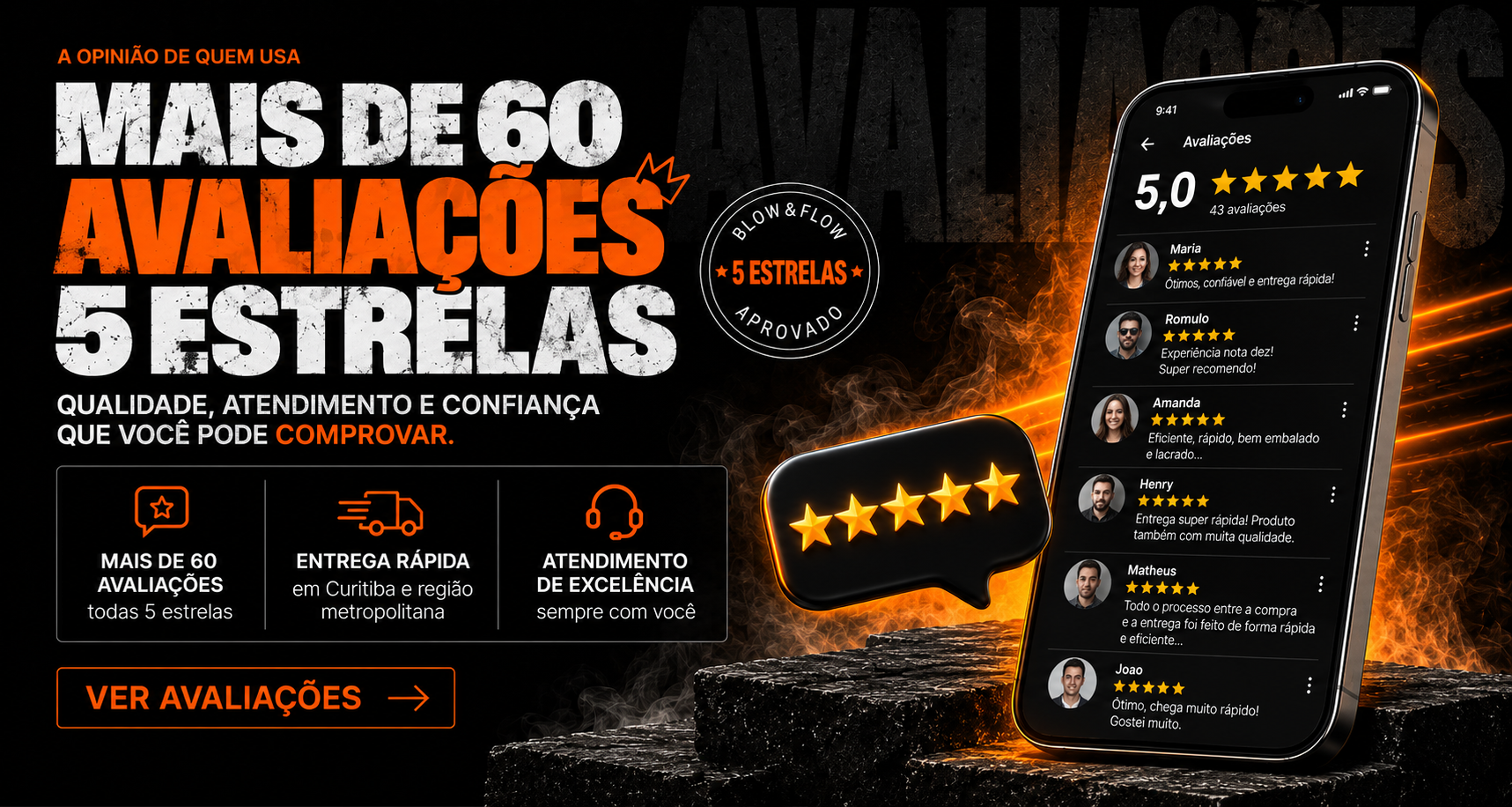 Avaliações